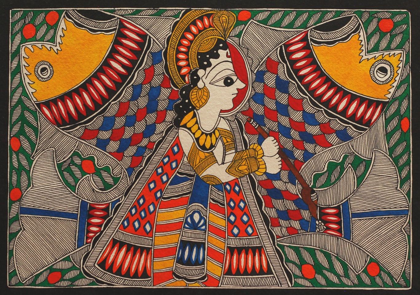 Fish and Krishna Together